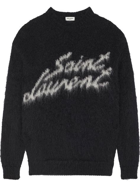 cardigan ysl|farfetch st laurent knitwear.